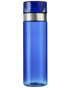 Borraccia Tritan™ 700ml Trasparente BPA Free con Anello Acciaio
