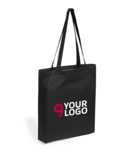 Borsa Coina in cotone 100%, soffietto e resistenti