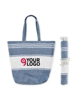 Borsa da spiaggia con telo