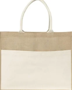 Borsa di juta livvie | laminata | 325 g/m²