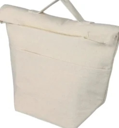 Borsa termica faith | cotone riciclato 220 g/m² | chiusura roll-top