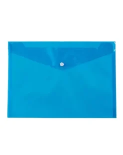 Busta portadocumenti in PVC con bottone 24x17cm