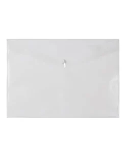 Busta portadocumenti in PVC con bottone 24x17cm