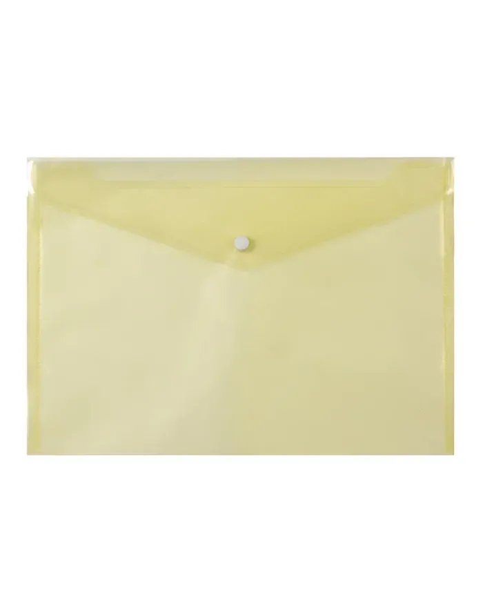 Busta portadocumenti in PVC con bottone 24x17cm