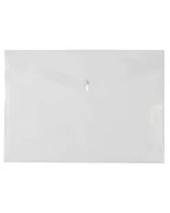 BUSTA PORTADOCUMENTI SCATCH PVC 21x15 cm con bottone chiusura
