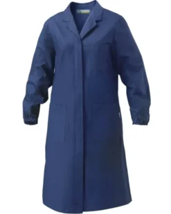 Camice donna Carla in cotone drill con polso elastico