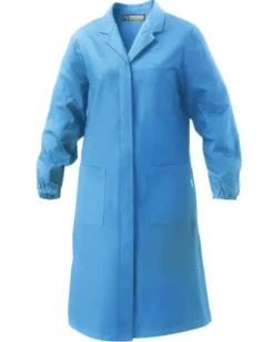 Camice donna Carla in cotone drill con polso elastico