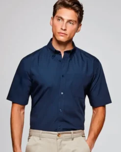 Camicia Aifos uomo manica corta