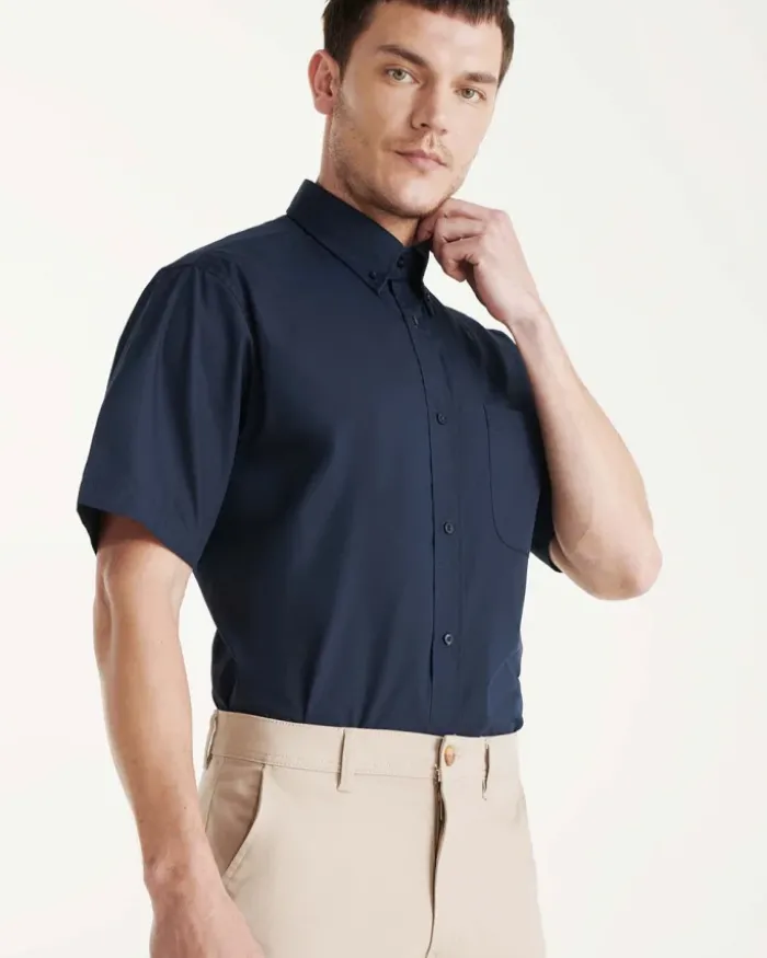 Camicia Aifos uomo manica corta