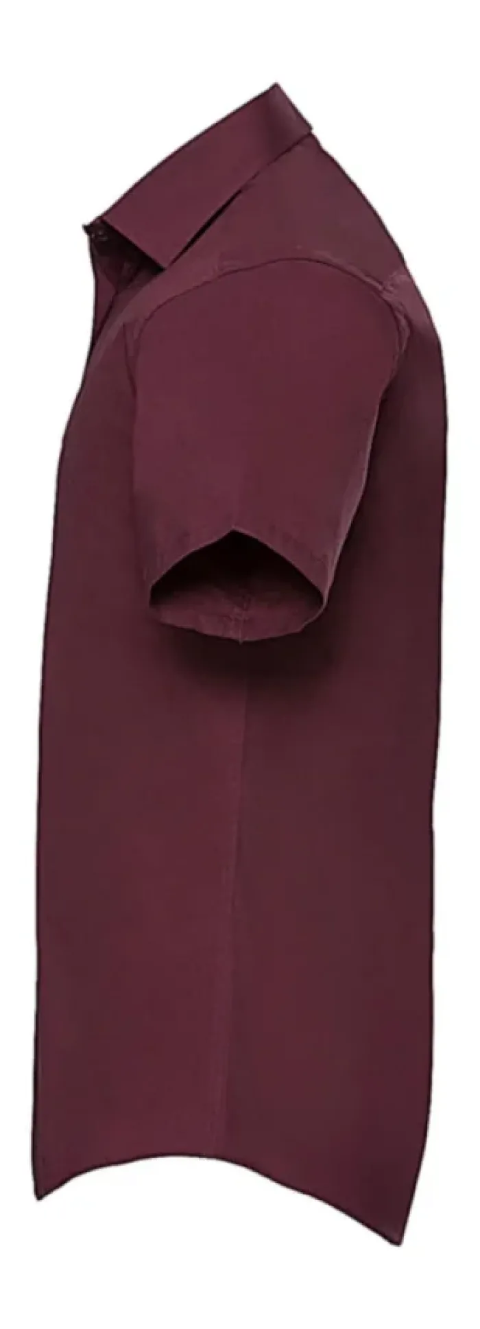 Camicia attillata uomo cotone stretch 140gmaniche corte