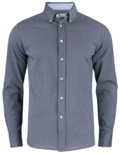 Camicia Burlingham Uomo Slim Fit con Colletto Italiano