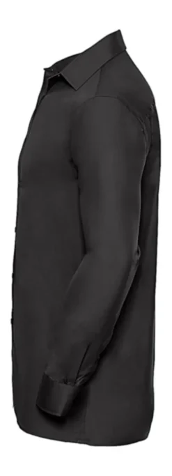 Camicia classica uomo cotone Popeline maniche lunghe