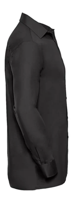 Camicia classica uomo cotone Popeline maniche lunghe
