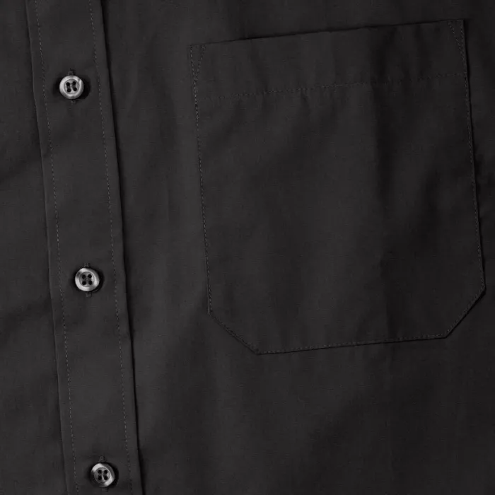 Camicia classica uomo cotone Popeline maniche lunghe