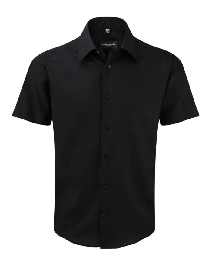 Camicia Classic Fit non stiro manica corta 120g