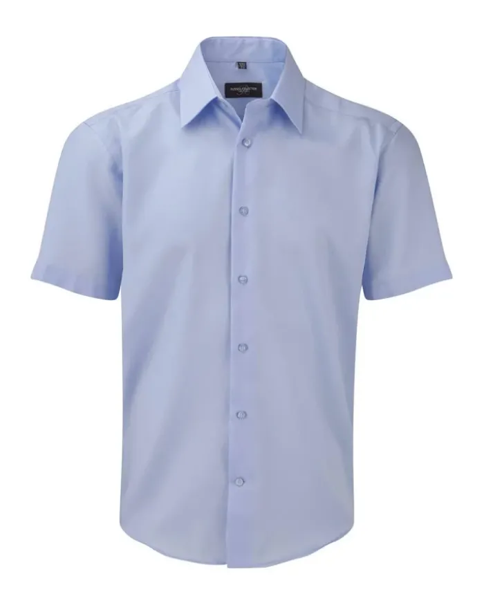 Camicia Classic Fit non stiro manica corta 120g