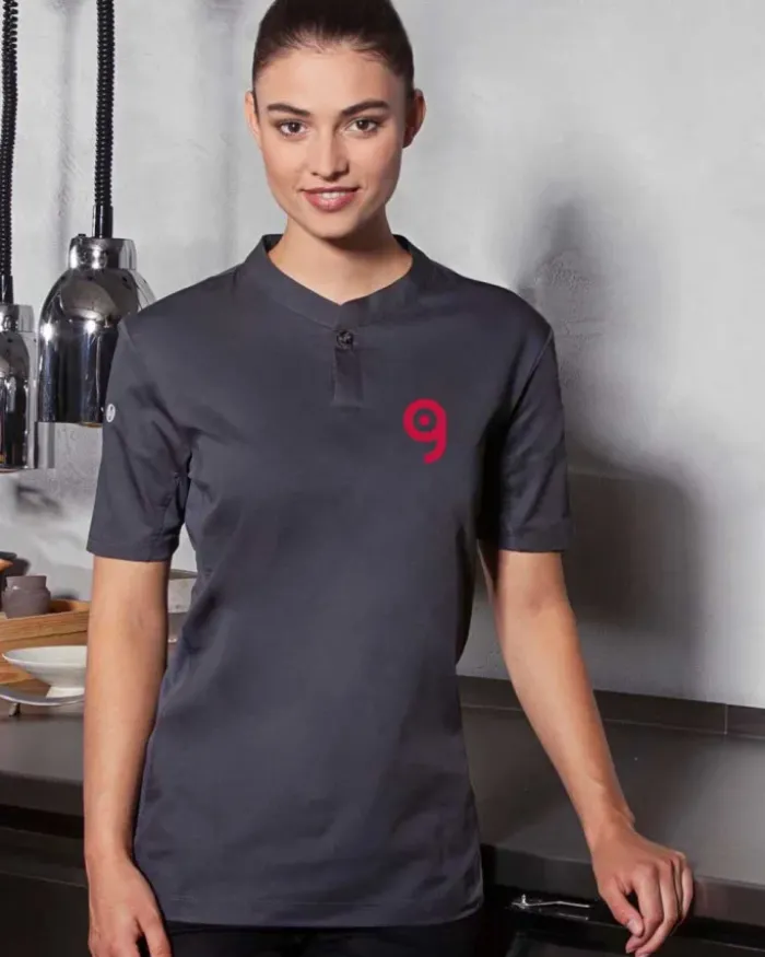 Camicia da lavoro a maniche corte da donna Performance