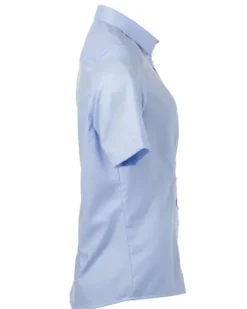 Camicia donna a manica corta, 100% cotone, Classic Fit