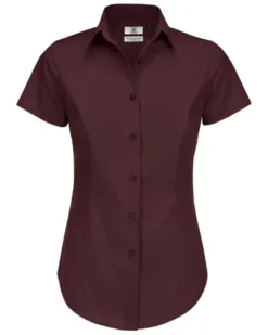 Camicia Donna Black Tie Slim, Popeline Stretch