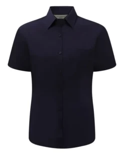 Camicia Donna Classic Fit Taschino Manica Corta