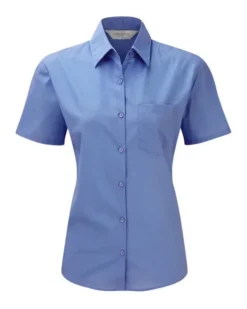 Camicia Donna Classic Fit Taschino Manica Corta