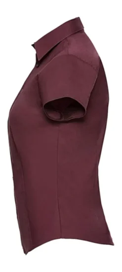 Camicia donna stretch cotone 140g Lancia maniche corte elegante