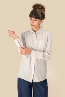 Camicia in lino donna