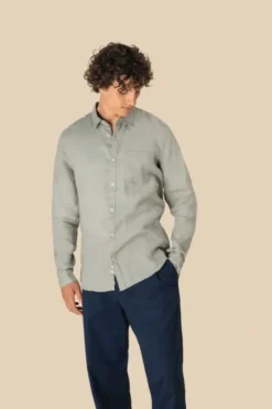 Camicia in lino uomo
