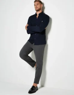 Camicia piqué Superwash 60º Tailored Fit