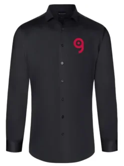 Camicia uomo cotone elastan, lavabile 60°C, manica lunga