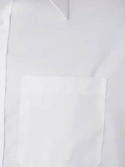 Camicia uomo cotone micro-twill con taschino, comfort e stile