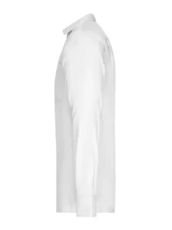Camicia uomo cotone micro-twill con taschino, comfort e stile