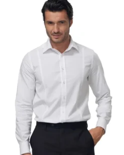 Camicia uomo popeline regular fit manica lunga