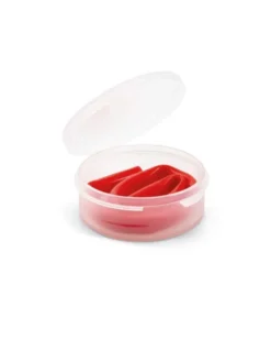Cannuccia in silicone riutilizzabile con scatola opaca