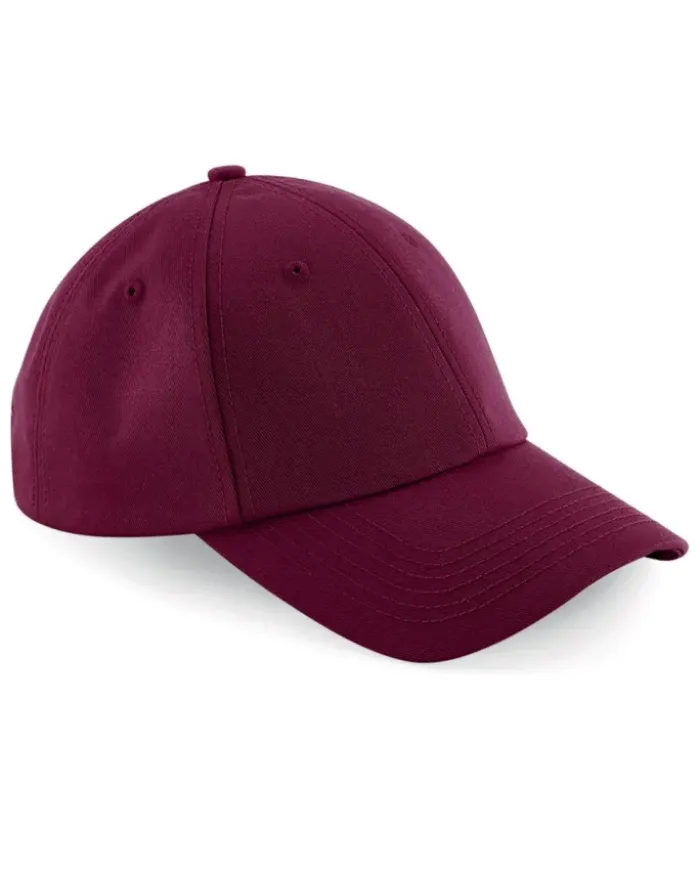 Cappellino Baseball X100% cotone, visiera curva, leggero 100g