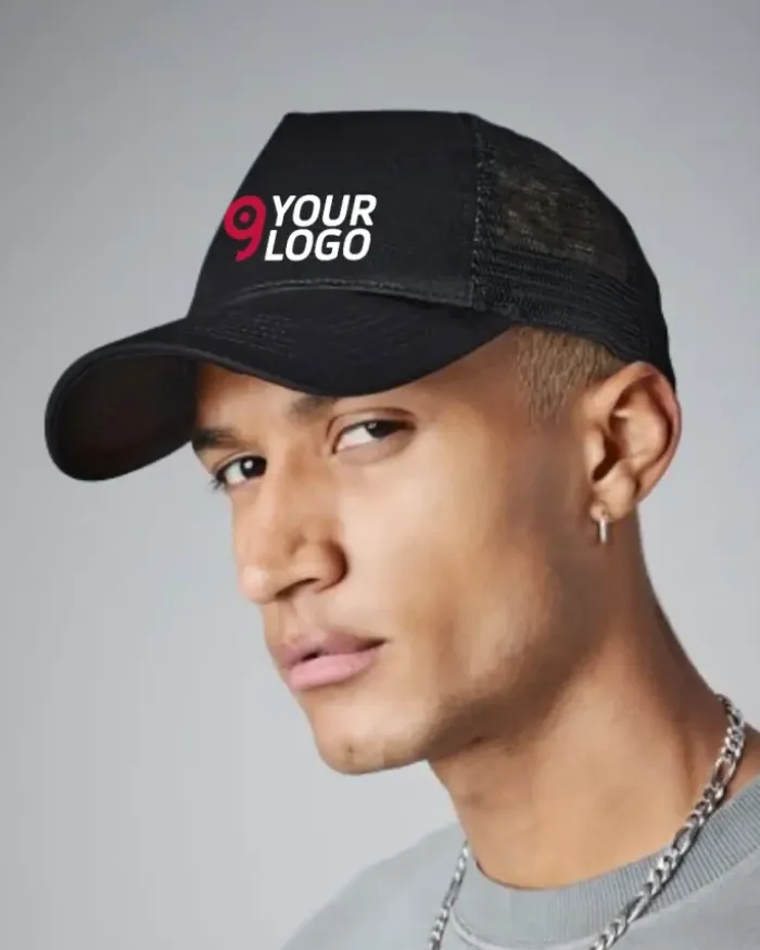 Cappellino Beechfield Snapback Microknit Trucker 5P