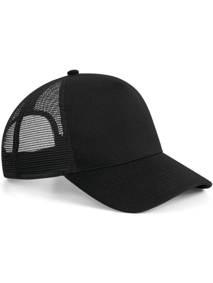 Cappellino Beechfield Snapback Microknit Trucker 5P