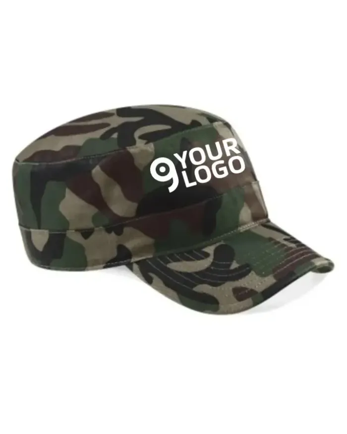 Cappellino mimetico Army cotone 100g visiera 6 linee Rip-Strip