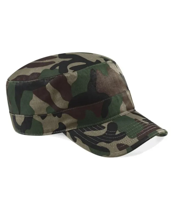 Cappellino mimetico Army cotone 100g visiera 6 linee Rip-Strip