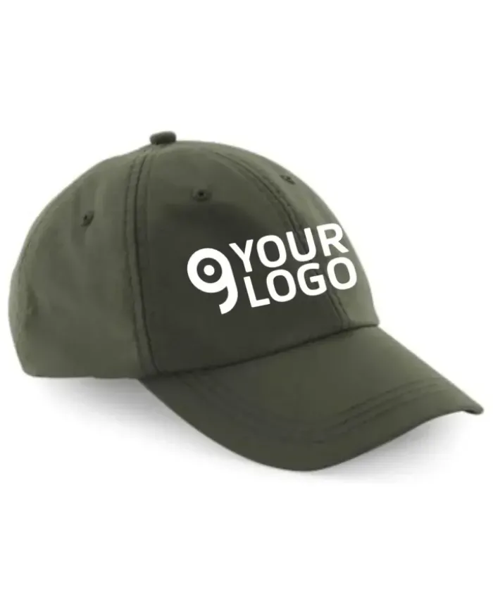 Cappellino Outdoor6 Panel Nylon Ripstop Impermeabile