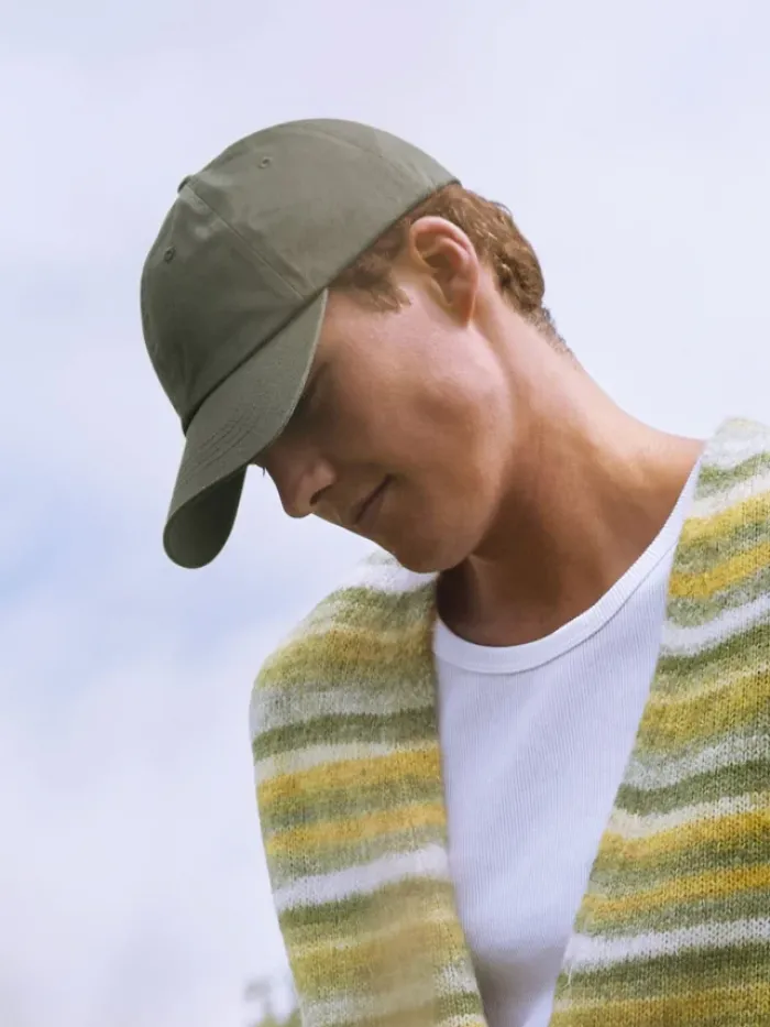 Cappellino 6 Panel Cotone Chino Low Profile Dad