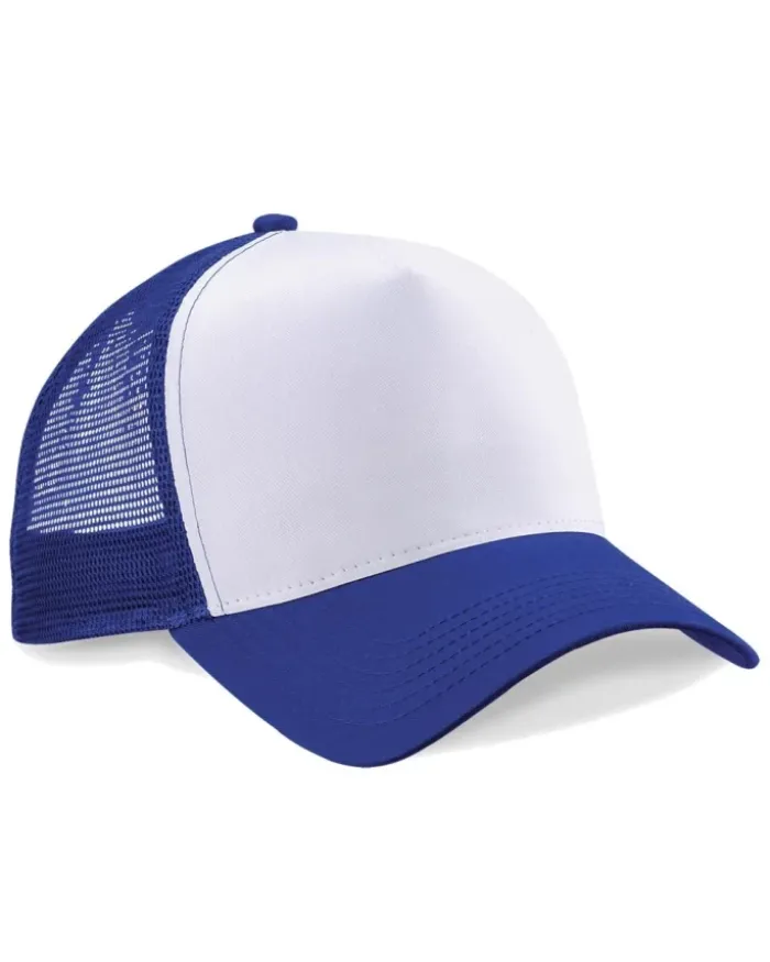 Cappellino Snapback Trucker cotone mesh 5 pannelli