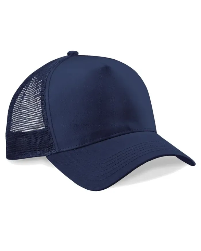 Cappellino Snapback Trucker cotone mesh 5 pannelli