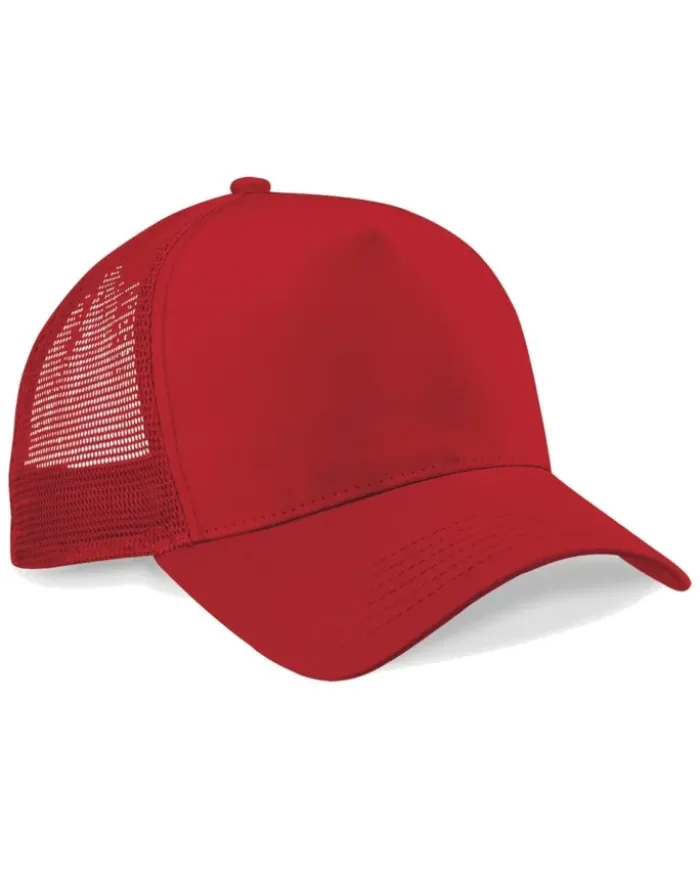 Cappellino Snapback Trucker cotone mesh 5 pannelli