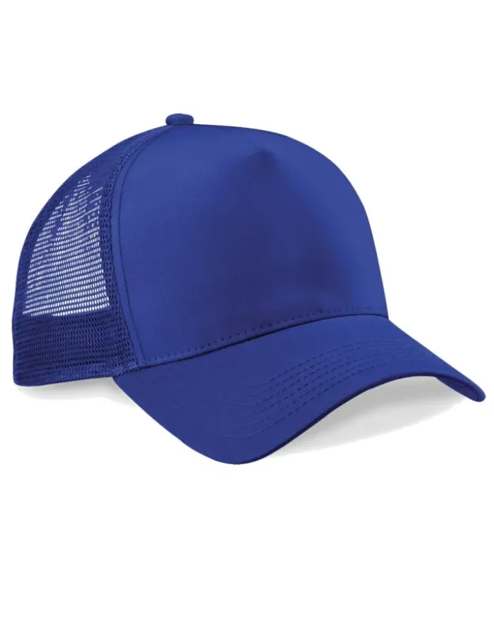 Cappellino Snapback Trucker cotone mesh 5 pannelli