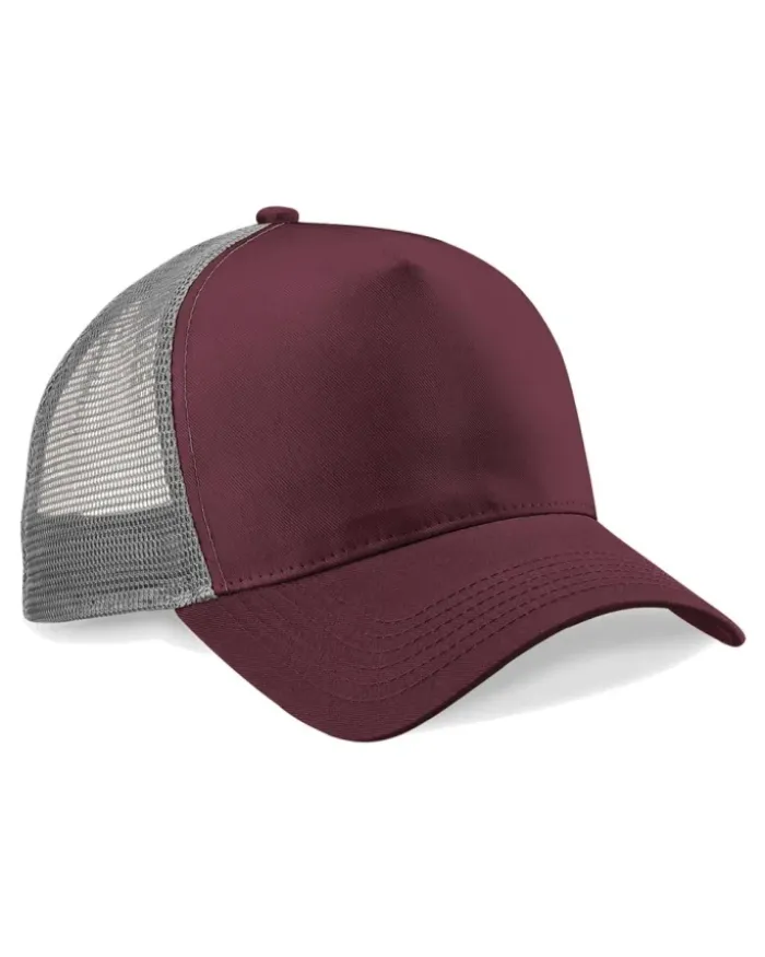Cappellino Snapback Trucker cotone mesh 5 pannelli