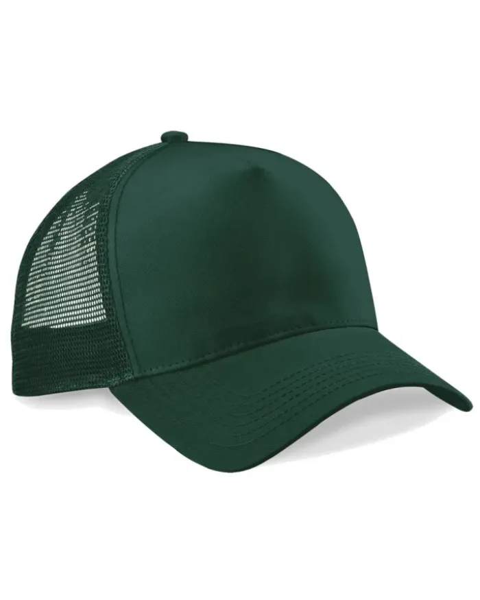Cappellino Snapback Trucker cotone mesh 5 pannelli