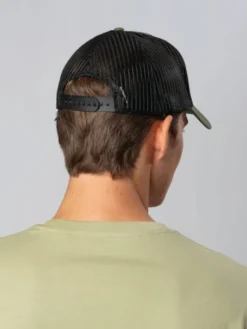 Cappellino Trucker Drummer in cotone, 5 pannelli, visiera curva