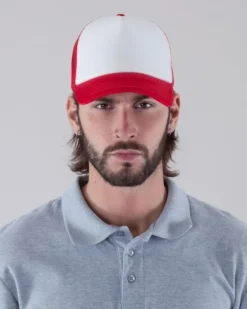 Cappellino Trucker Glam 5 Pannelli, Rete, Unisex, 100% Poliestere