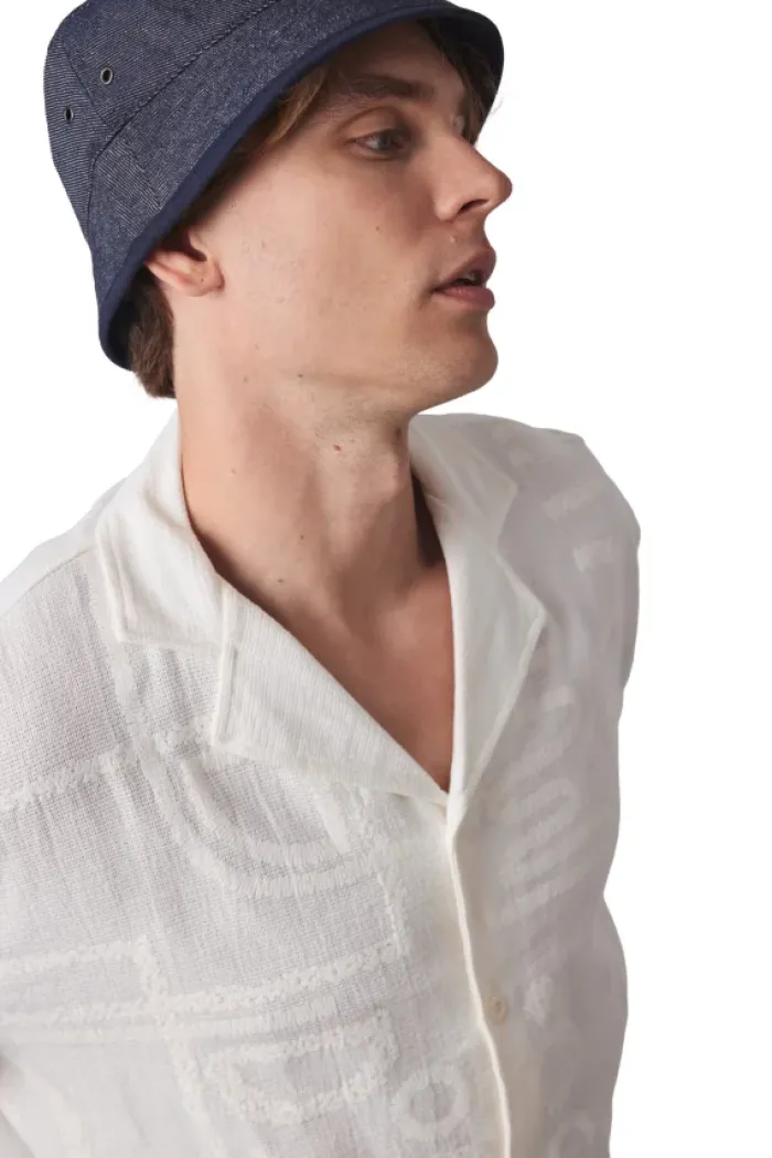 Cappello da pescatore denim